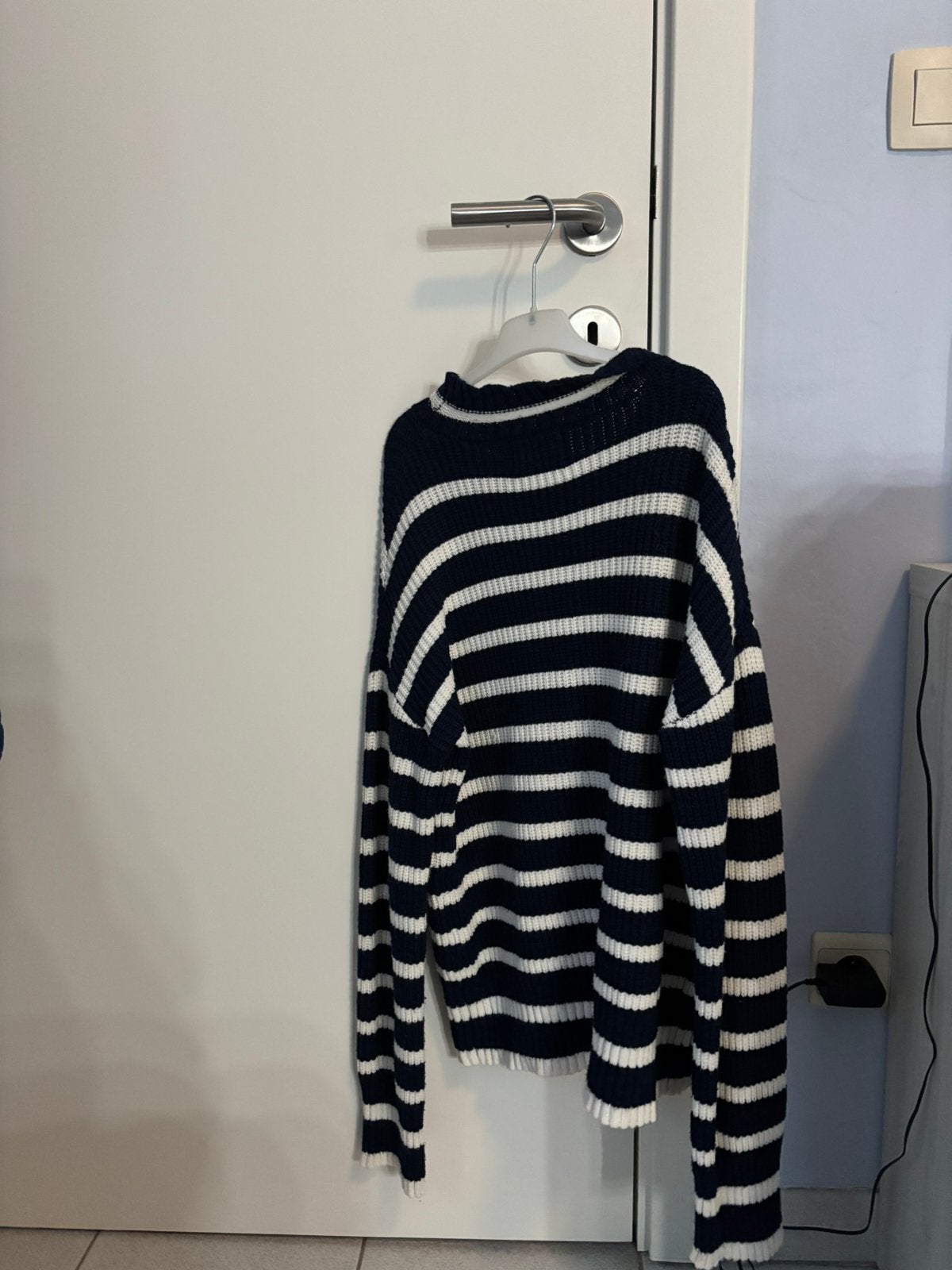Gestreepte trui gebreid, Kleding | Dames, Truien en Vesten, Ophalen of Verzenden, Zo goed als nieuw, Maat 38/40 (M)