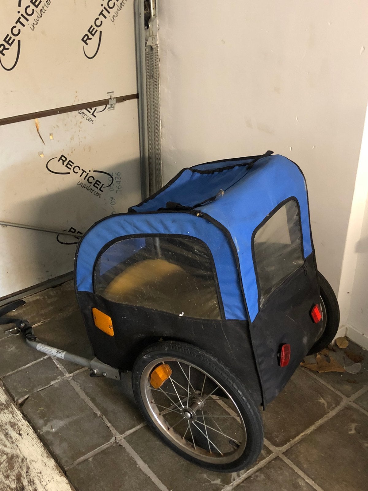 Honden fietskarretje, Vélos & Vélomoteurs, Accessoires vélo | Remorques, Enlèvement, Utilisé, Remorque pour chien