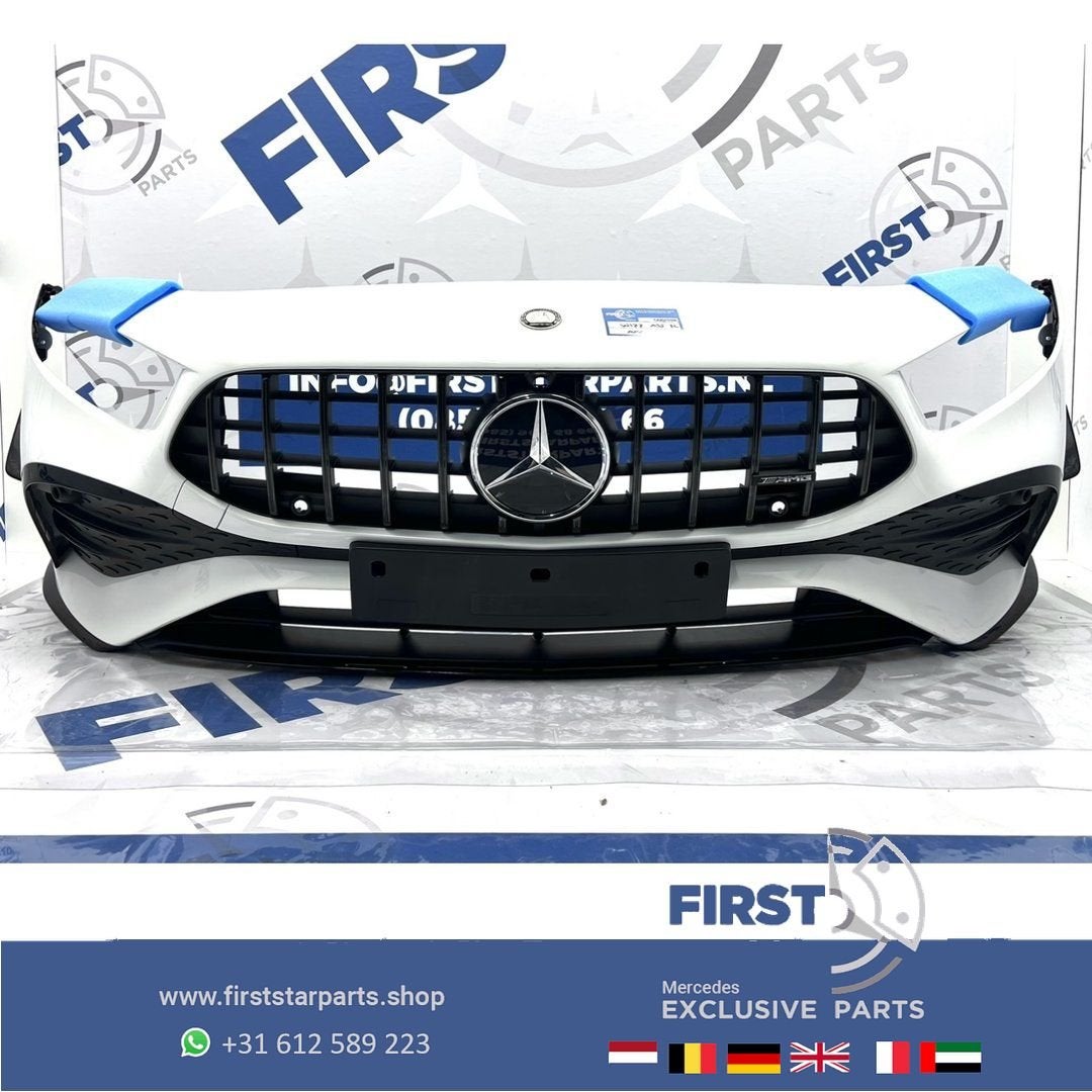 2024 W177 FACELIFT BUMPER A35 AMG AERO VOORBUMPER COMPLEET P, Gebruikt, -, Voor, Ophalen of Verzenden