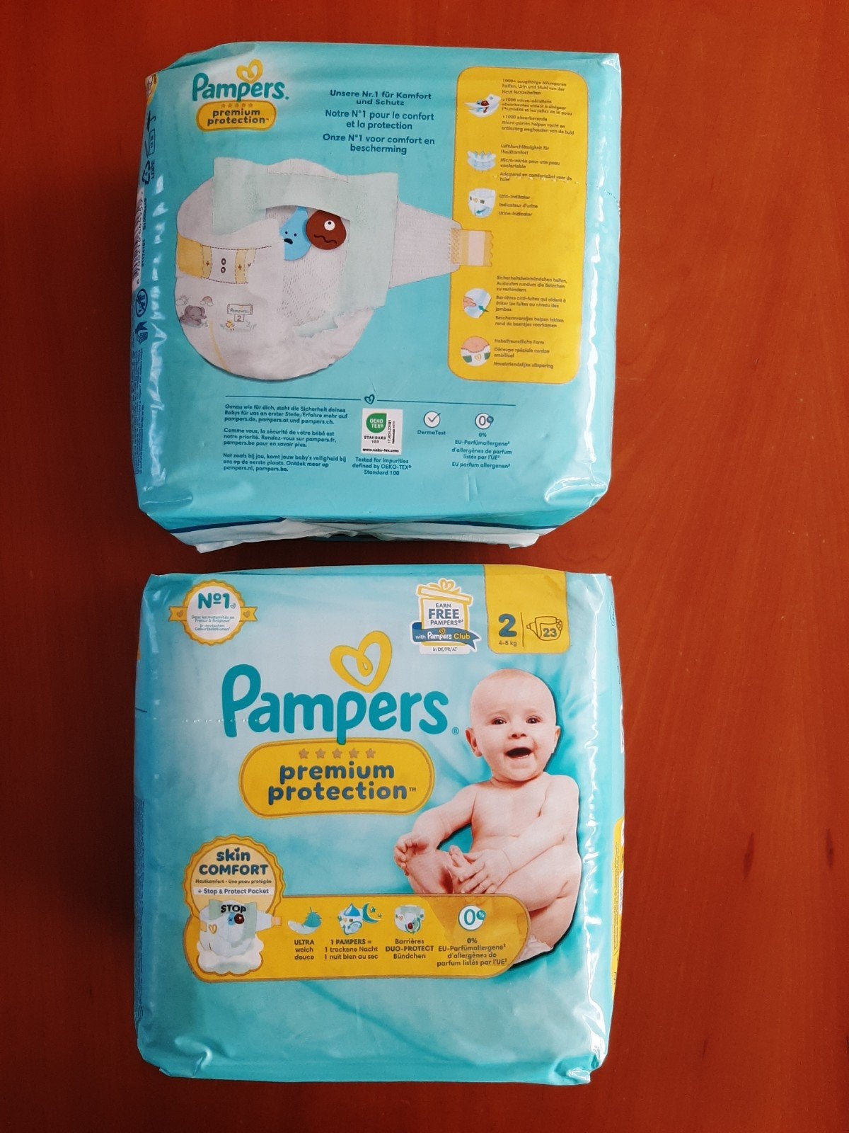 Pampers premium protection maat 2, Kinderen en Baby's, Ophalen of Verzenden