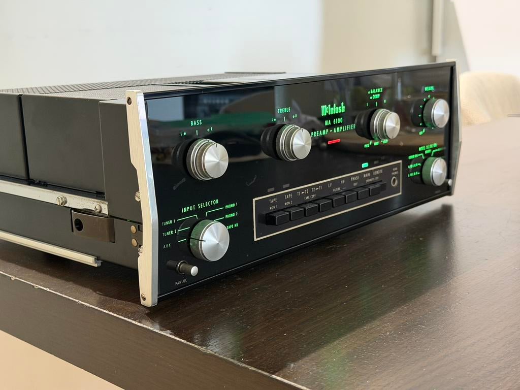 McIntosh MA6100 Solid State Integrated Amplifier (1972), TV, Hi-fi & Vidéo, Chaîne Hi-fi, Comme neuf, Enlèvement