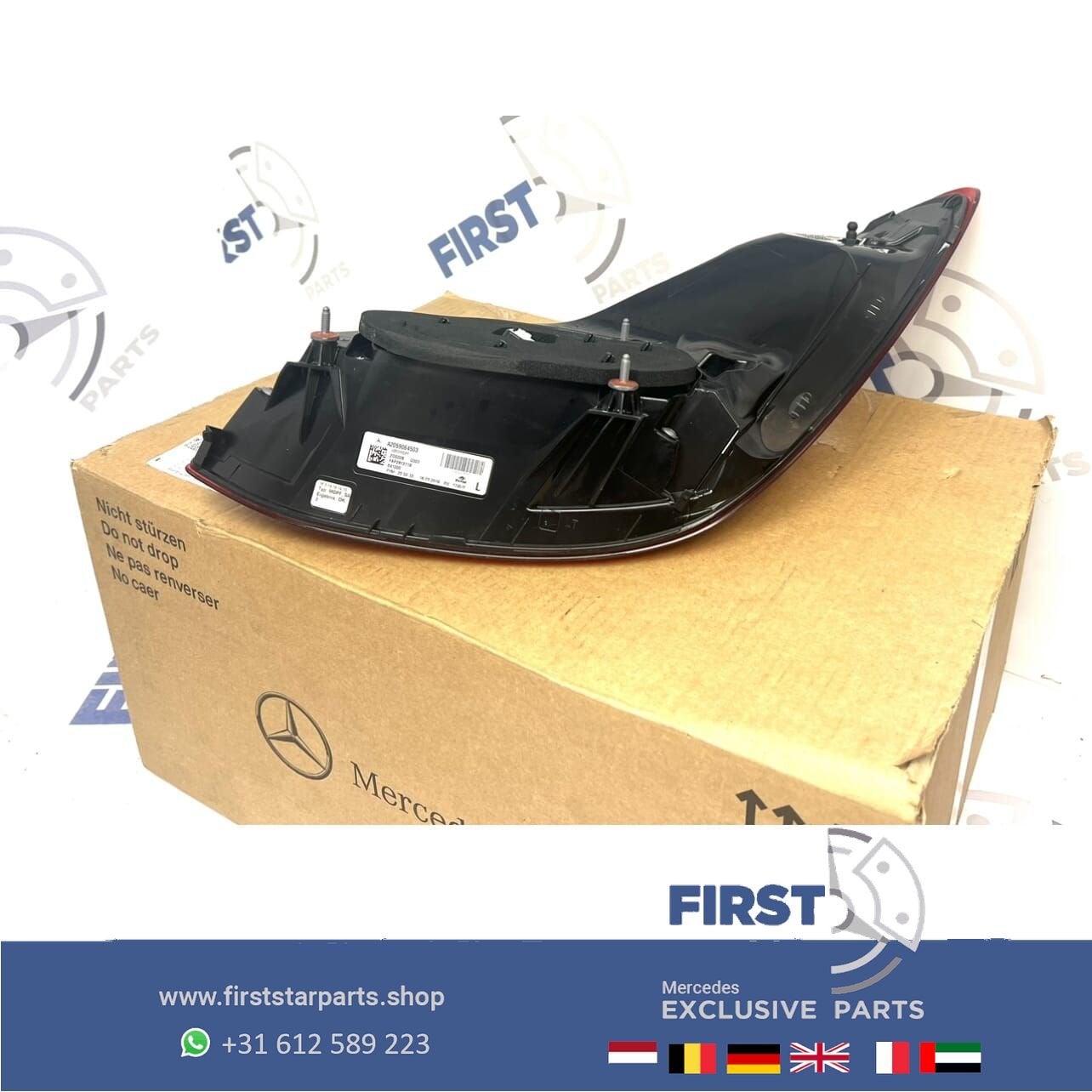 A2059064503 W205 FACELIFT VOL LED achterlicht LINKS Mercedes, Auto-onderdelen, Gebruikt, -, Ophalen of Verzenden, -