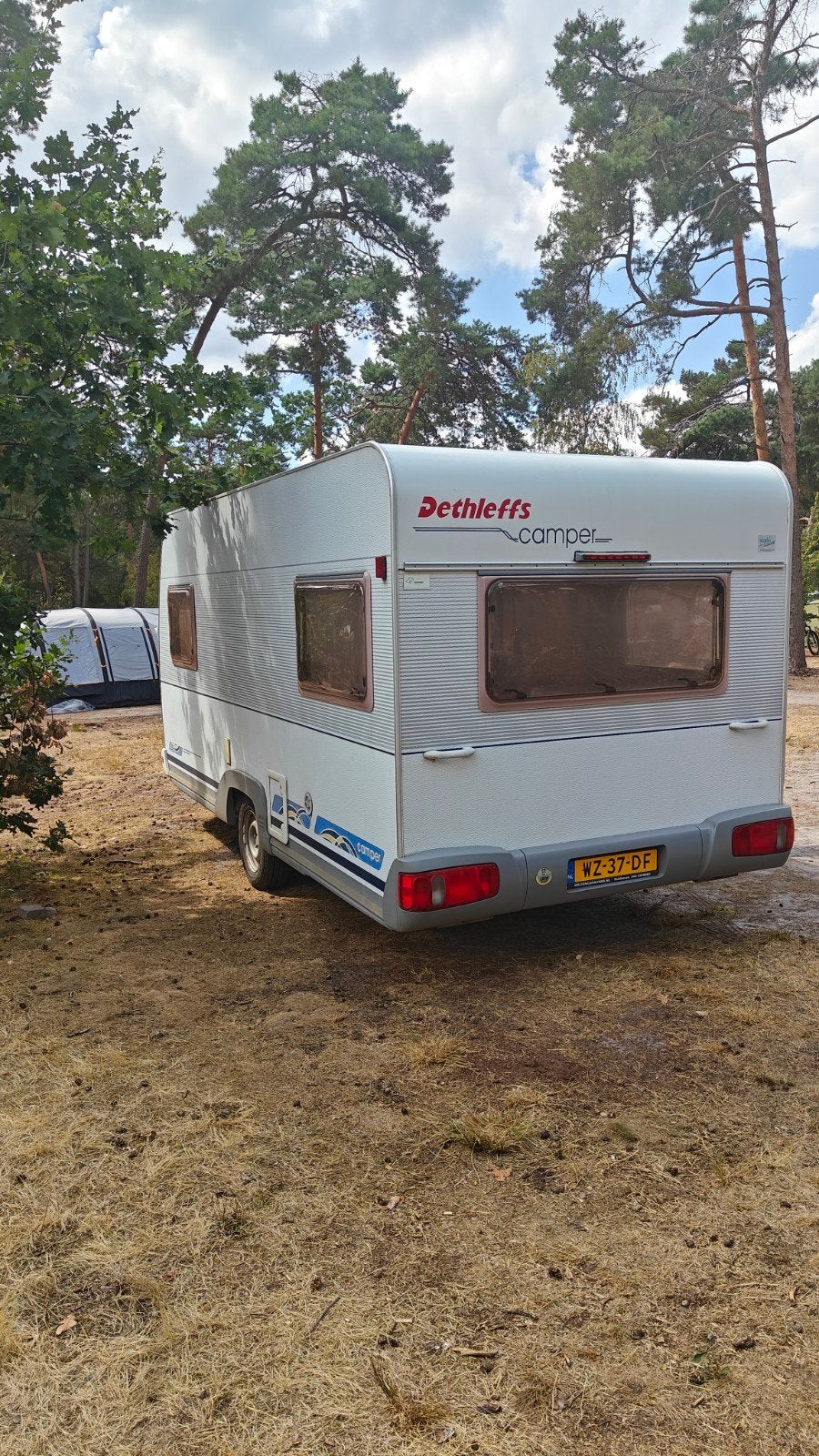 Dethleffs 430db dorema Monaco air tent, luifel, zijtent, Caravans en Kamperen, Caravans, Fietsenrek, Treinzit, Dwarsbed, Particulier