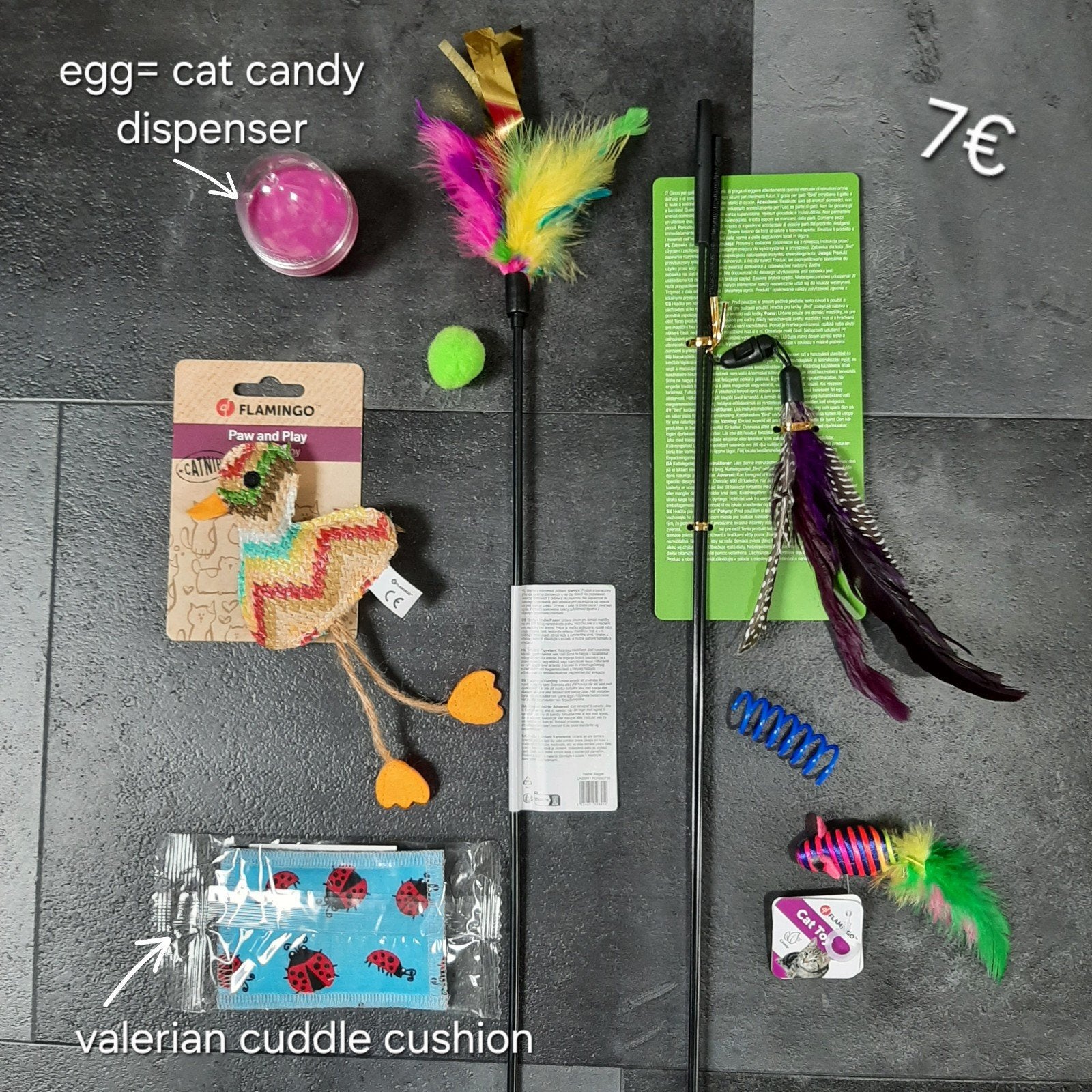 Kattenspeelgoed set, Dieren en Toebehoren, Kattenspeelgoed, Ophalen of Verzenden, Nieuw