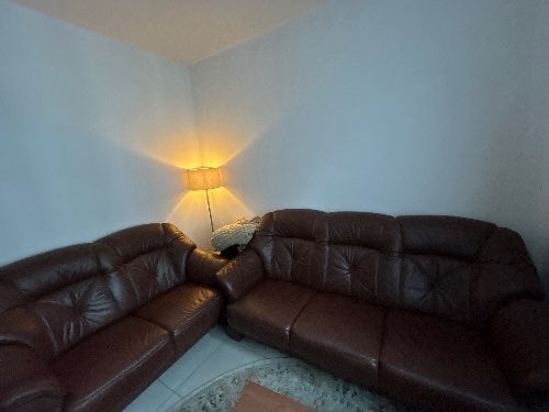 3-zits- en 2-zitsbank, Huis en Inrichting, Ophalen, Overige maten, Cuir, Leer