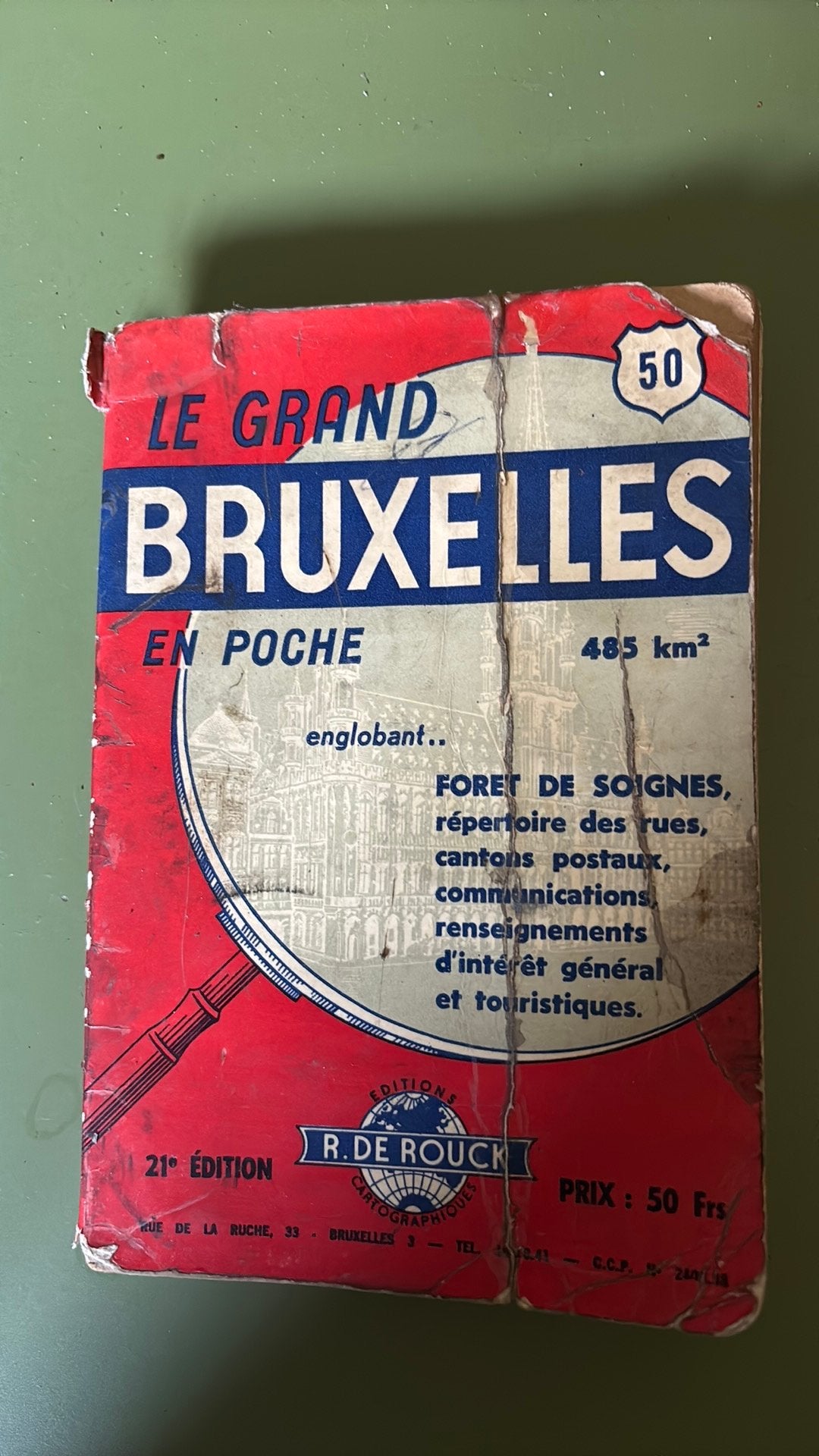 Oud plan van Brussel, Boeken, Ophalen, Gelezen