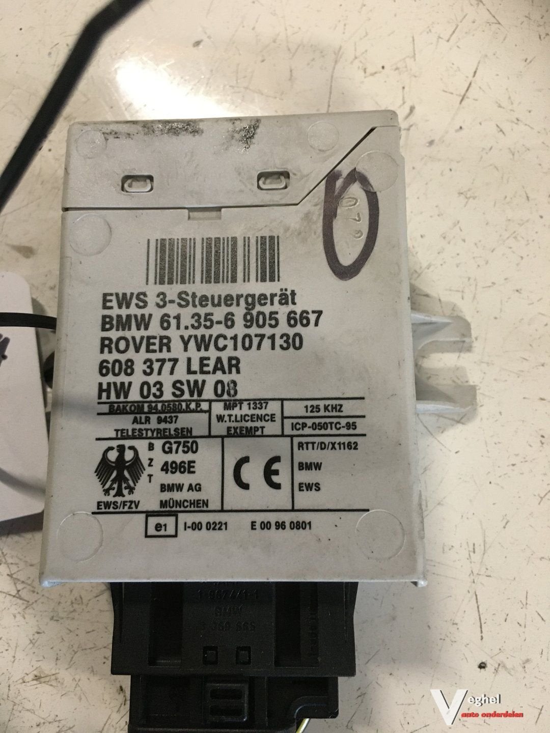 BMW Mini Cooper Rover Startonderbreking computer bmw 61.35-6, -, Utilisé, -, -
