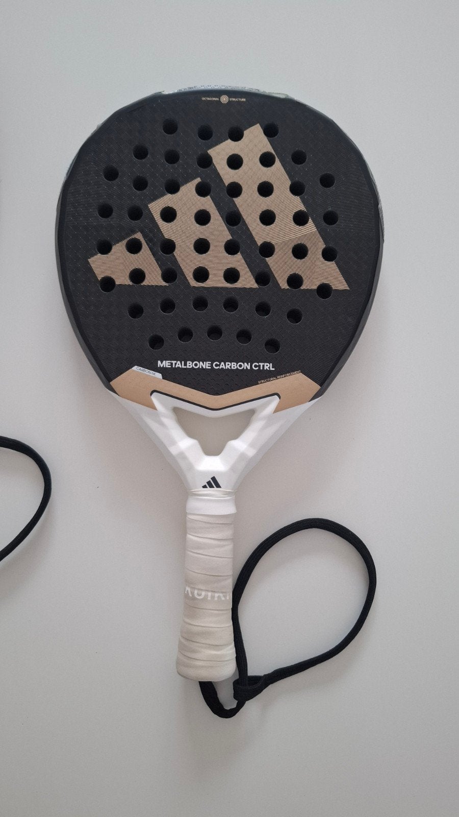 metalbone carbon control, Sport en Fitness, Padel, Ophalen, Zo goed als nieuw, Padelracket
