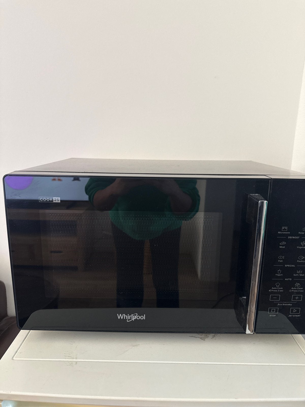 Whirlpool Cook 25 (referentie MWP 251B), Ophalen, Zo goed als nieuw, Microgolfoven