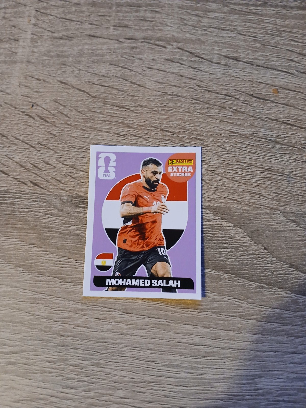 Panini extra stickers : Mo Salah Coupe du monde 2026, Enlèvement ou Envoi