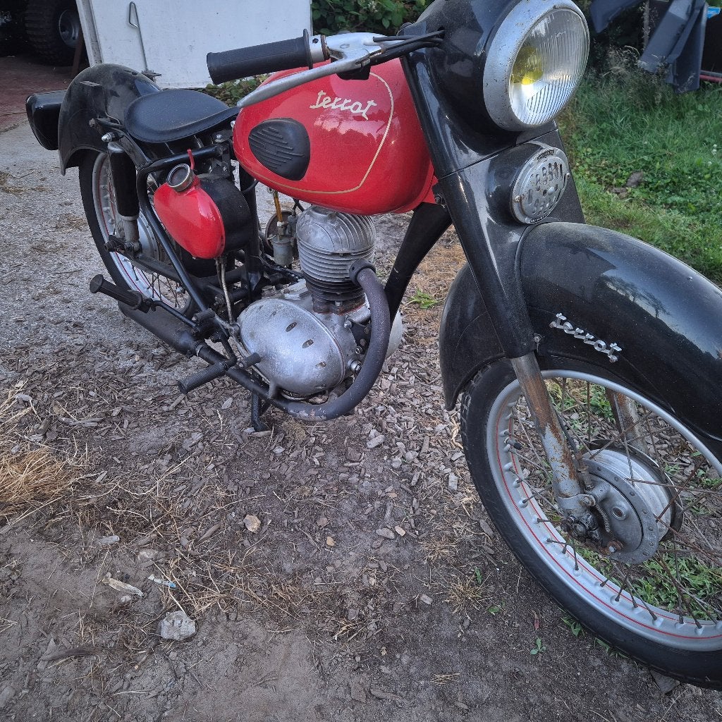 Terrot, Motoren, Motoren | Oldtimers, 125 cc, Toermotor, 1 cilinder