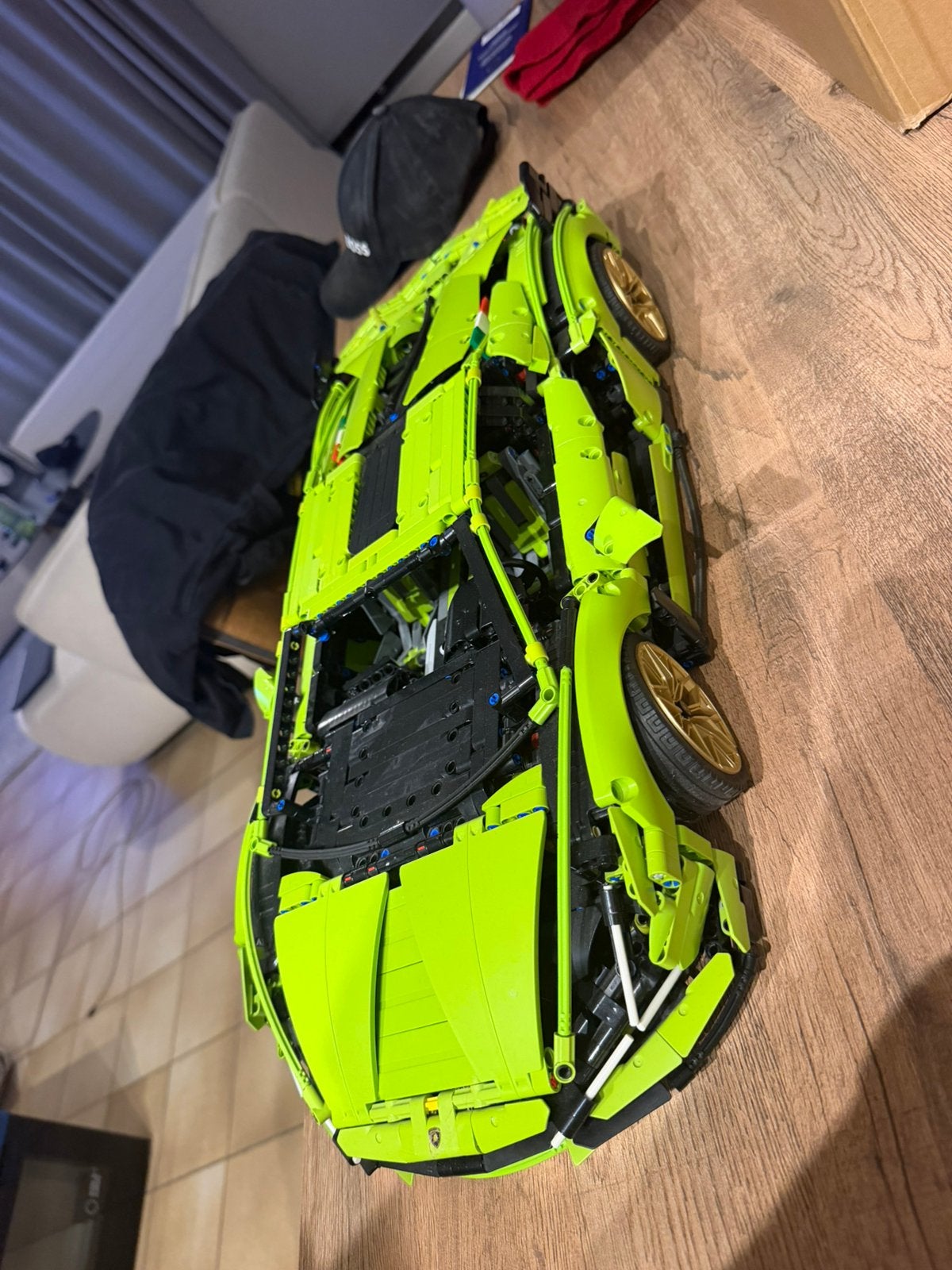 Lamborgini Lego, Ophalen, Zo goed als nieuw