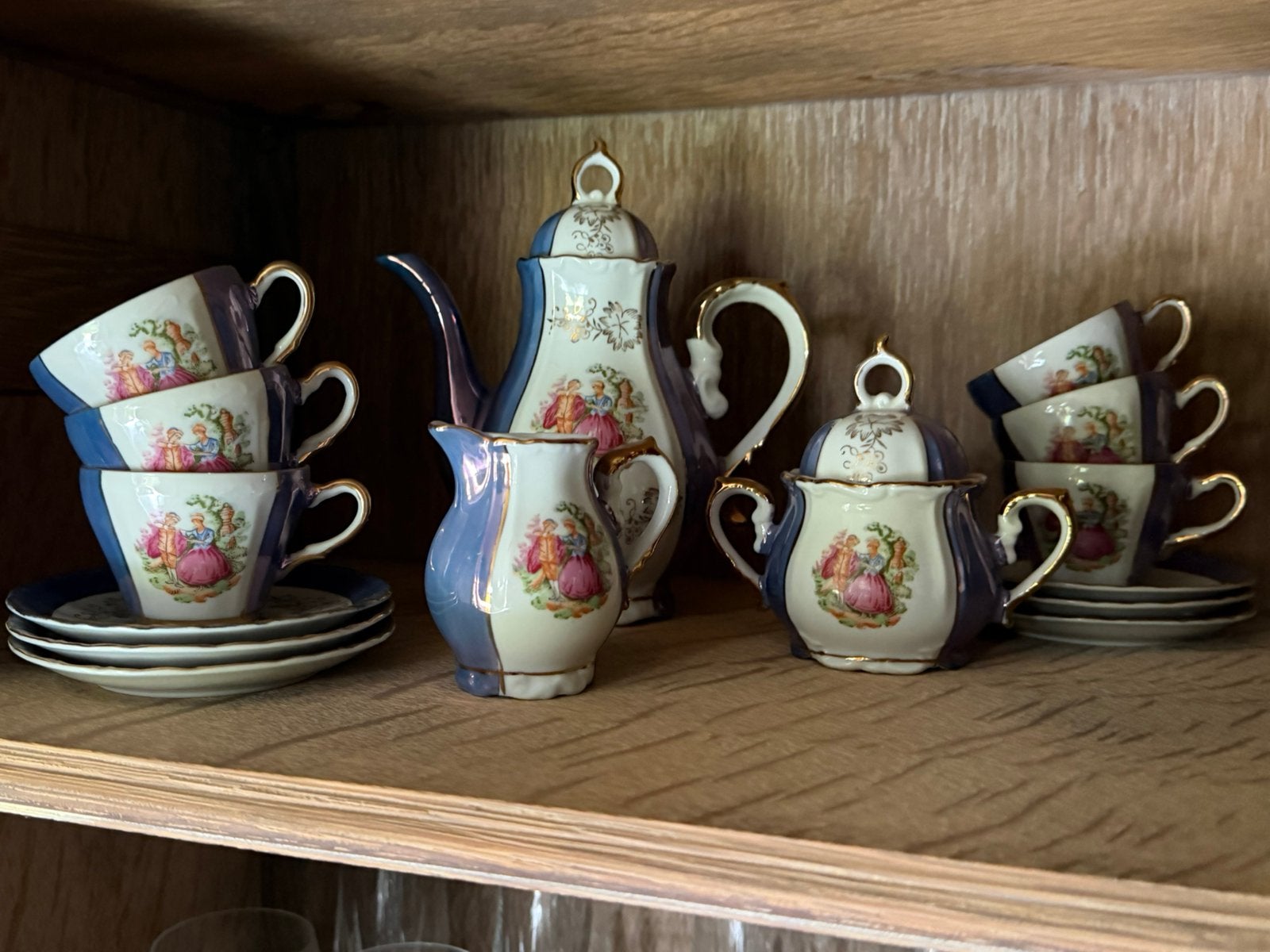 Japans vintage mokka servies, Antiek en Kunst, Ophalen