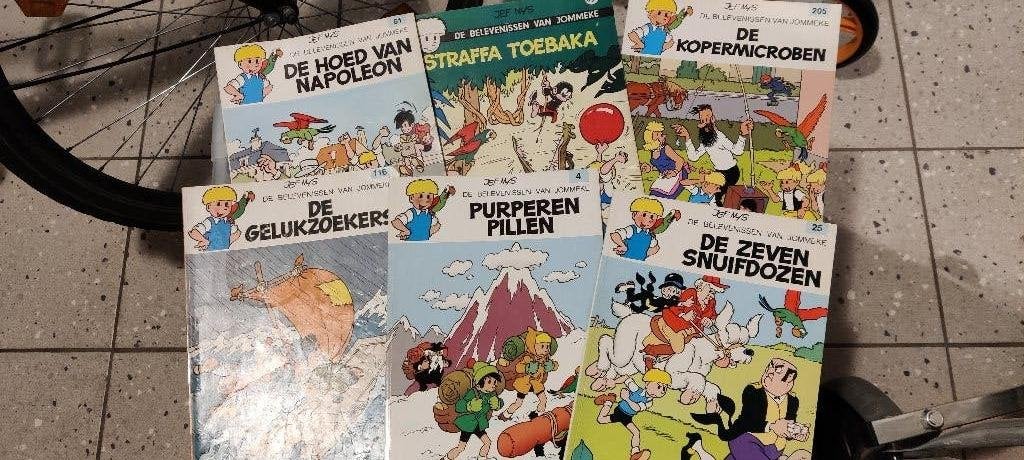 Jommekes - verschillende nummers, Boeken, Stripverhalen, Jef Nys., Meerdere stripboeken, Ophalen, Gelezen