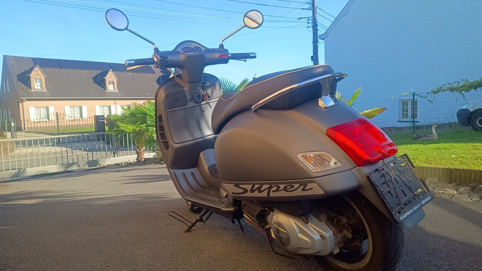 Vespa GTS 125cc Supersport, Ophalen