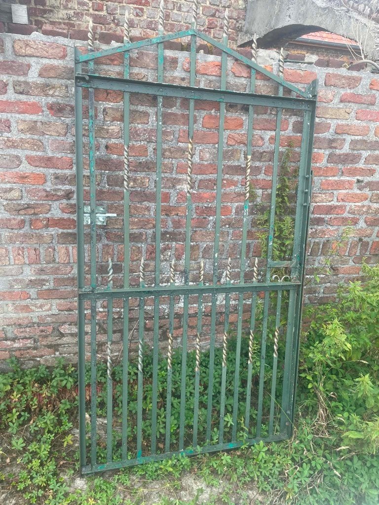 Clôture en fer forgé, Enlèvement, Fer, Porte du jardin