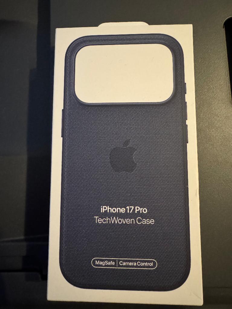 Apple TechWoven hoesje met MagSafe iPhone 17 Pro - Blauw, Télécoms, Téléphonie mobile | Housses, Coques & Façades | Apple iPhone