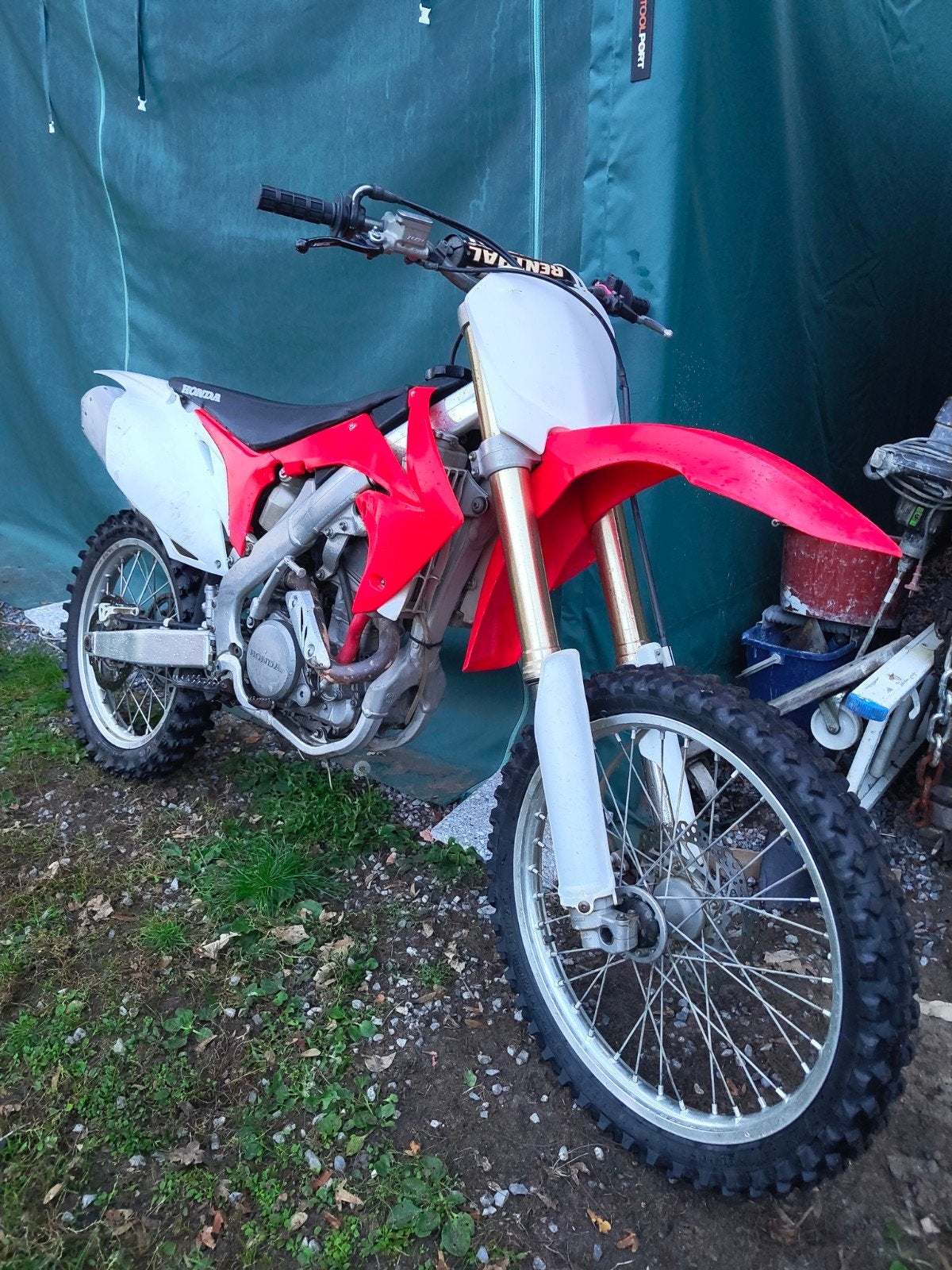 HONDA CRF250R - 2010 - 30 Heures, Motos, Particulier, Moto de cross