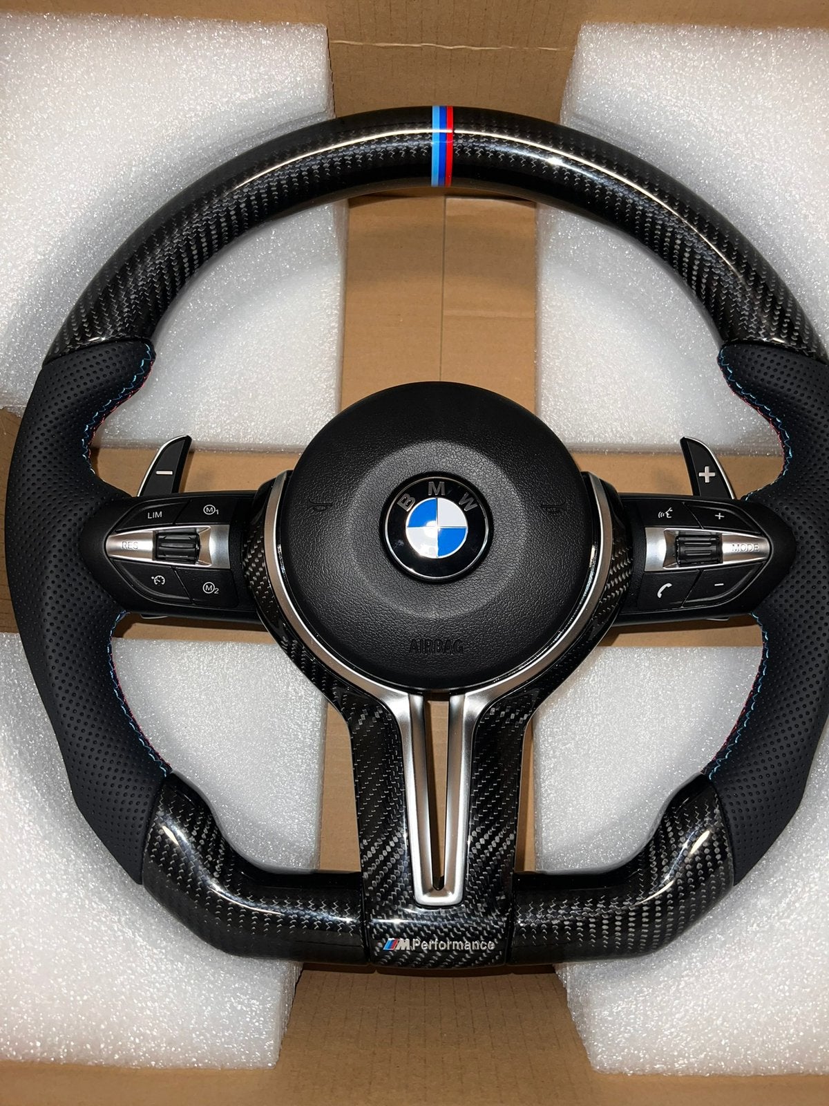 Bmw M stuur Carbon, Auto-onderdelen, Besturing, BMW, Nieuw, Ophalen of Verzenden