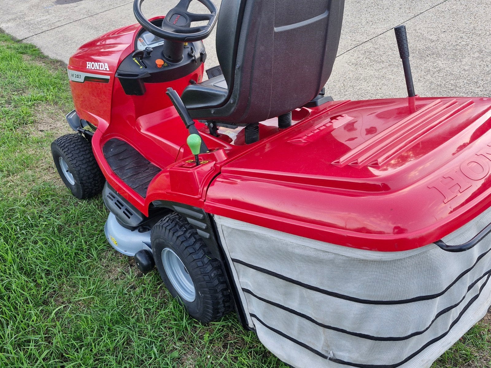 zitmaaier honda hf2417 hme optiflow versamow 17 pk 2023, Jardin & Terrasse, Enlèvement, Comme neuf, Honda, 90 à 120 cm
