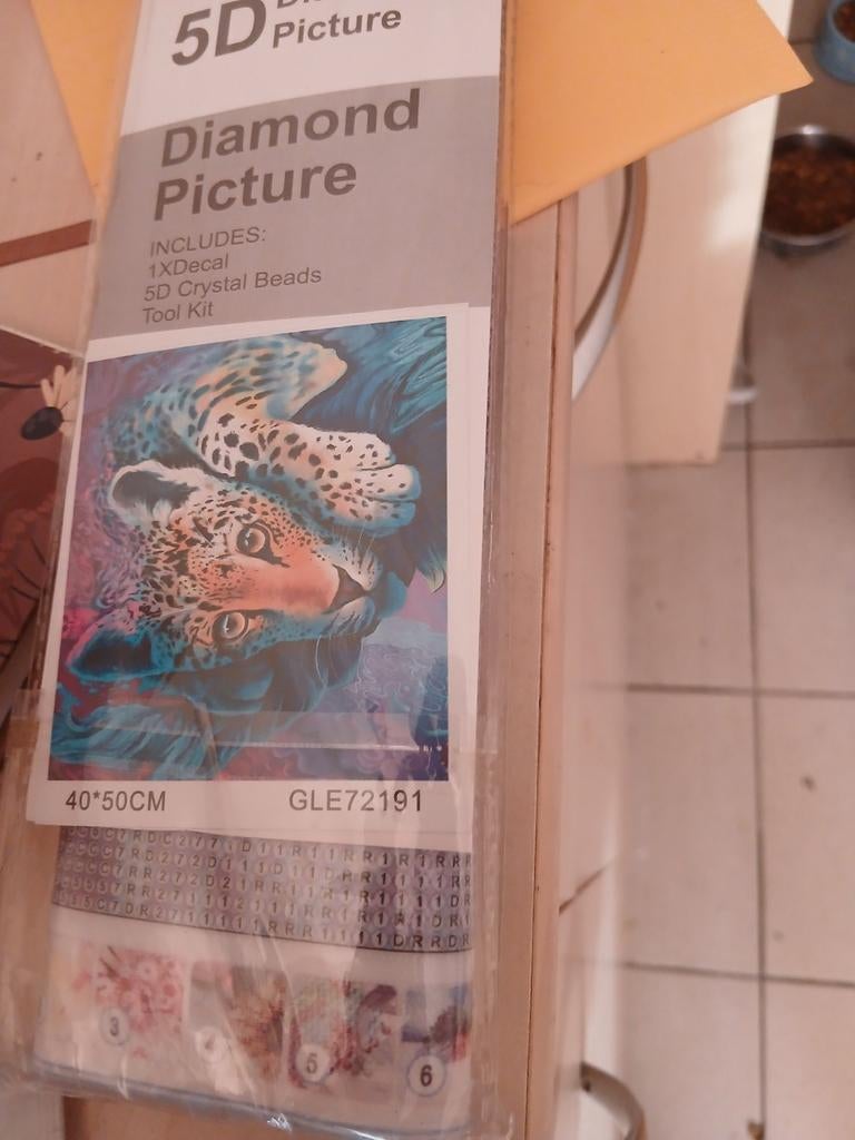 Diamond painting, Enlèvement ou Envoi