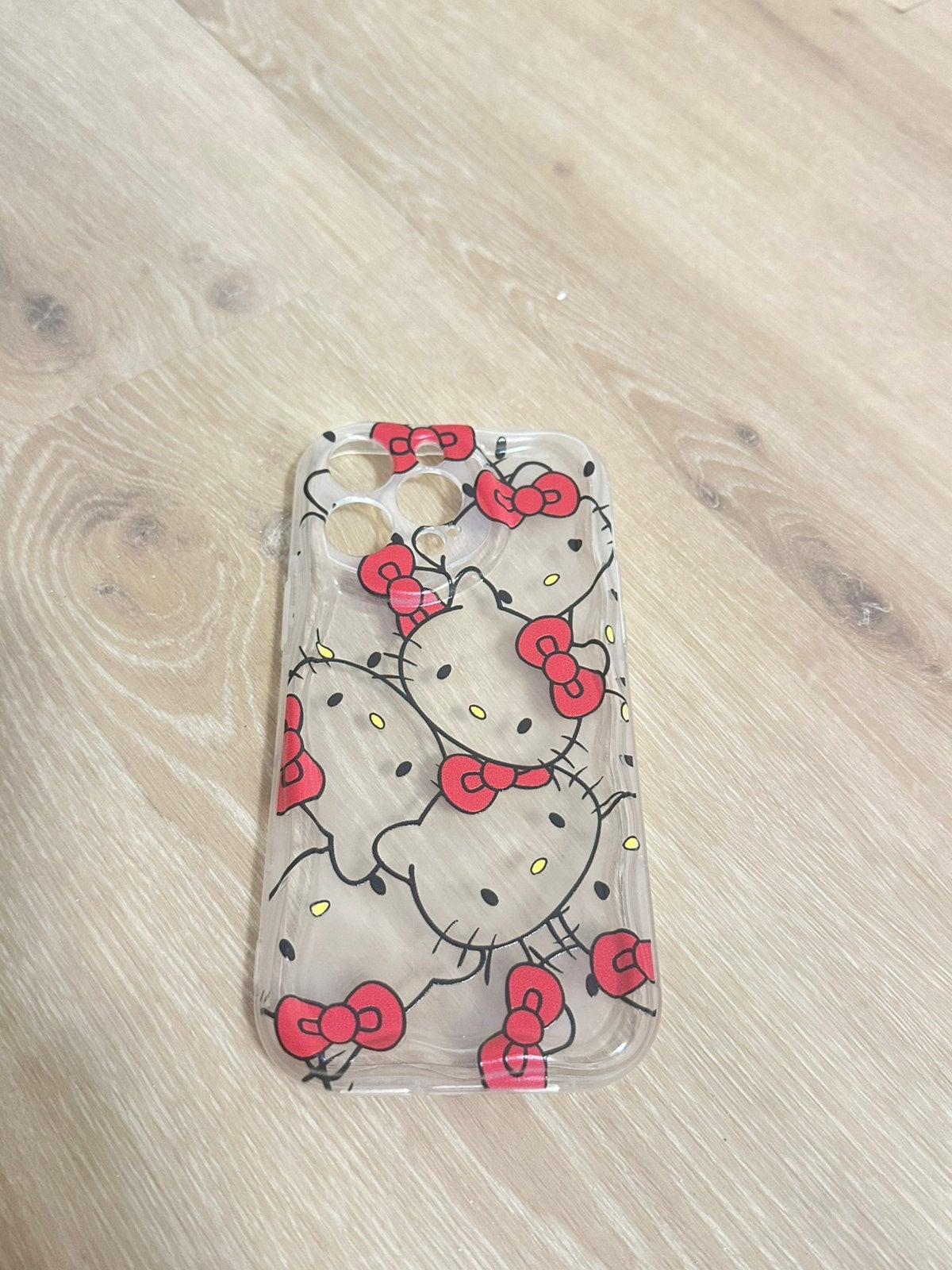 Hello kitty gsm hoesje, IPhone 14 Pro Max, Gebruikt, Ophalen of Verzenden, Rood