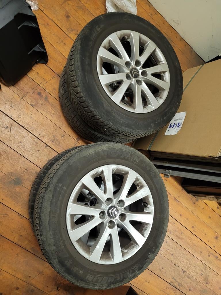 4 complete wielen alu velg 255/60R16, Auto-onderdelen, Ophalen, Band(en)