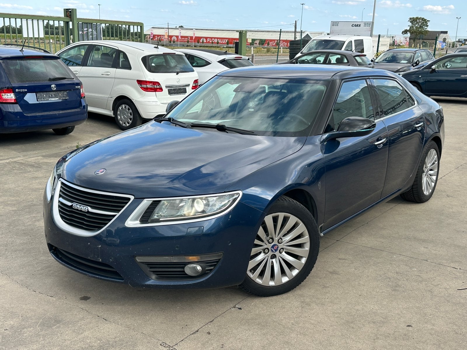 SAAB 9-5 TID Automaat 2.0 L diesel veel optie, Auto's, Automaat, Euro 5, Zwart, 4 cilinders