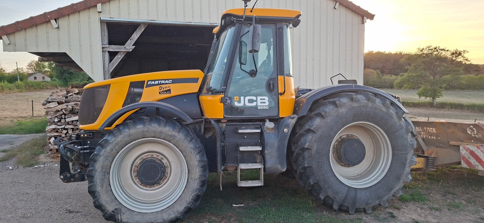 Tracteur agricole jcb fastrac 8250, Enlèvement