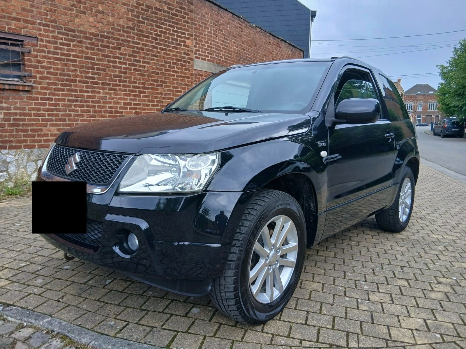 Suzuki Grand Vitara 1.9 ddis 4X4*76.000 km* ct ok carpass, Auto's, 4 zetels, Zwart, Grand Vitara, Zwart