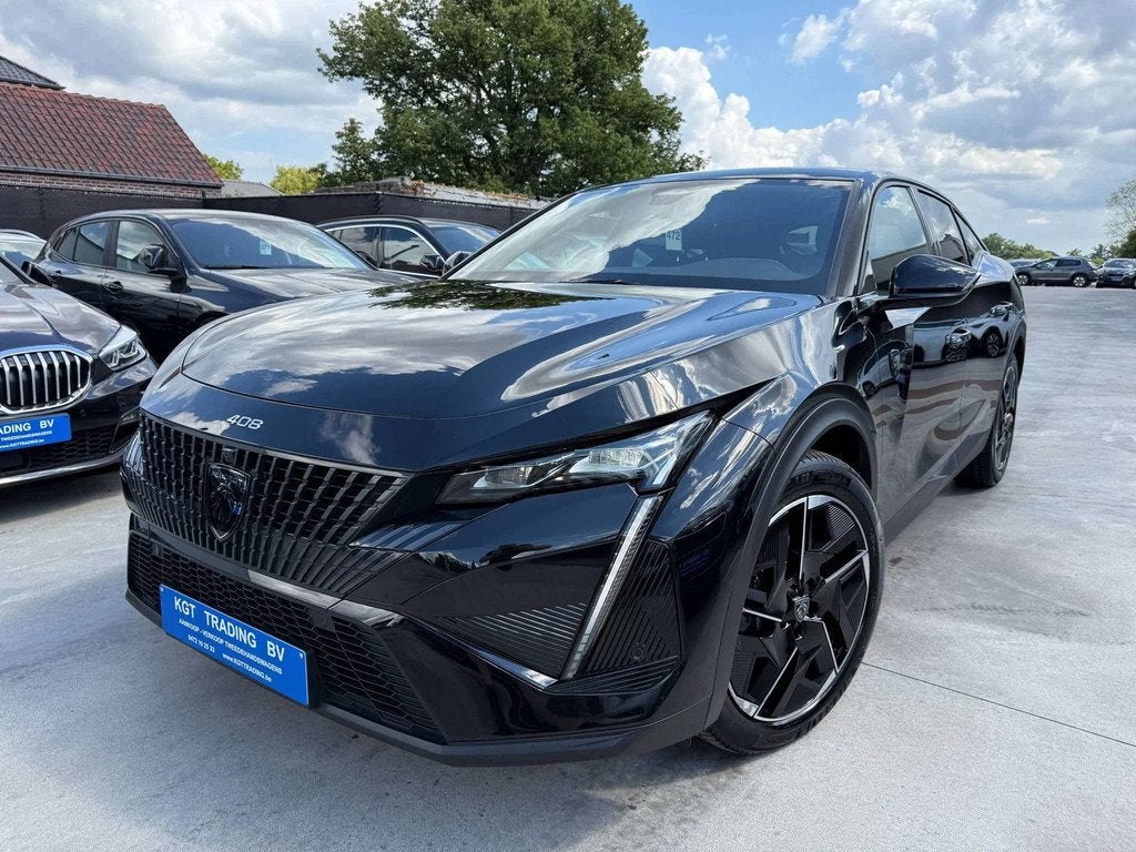 Peugeot 408 1.2i TURBO HYBRID GT-LINE AUTOMAAT NAVI LEDER FU, Automaat, Gebruikt, 1199 cc, Leder