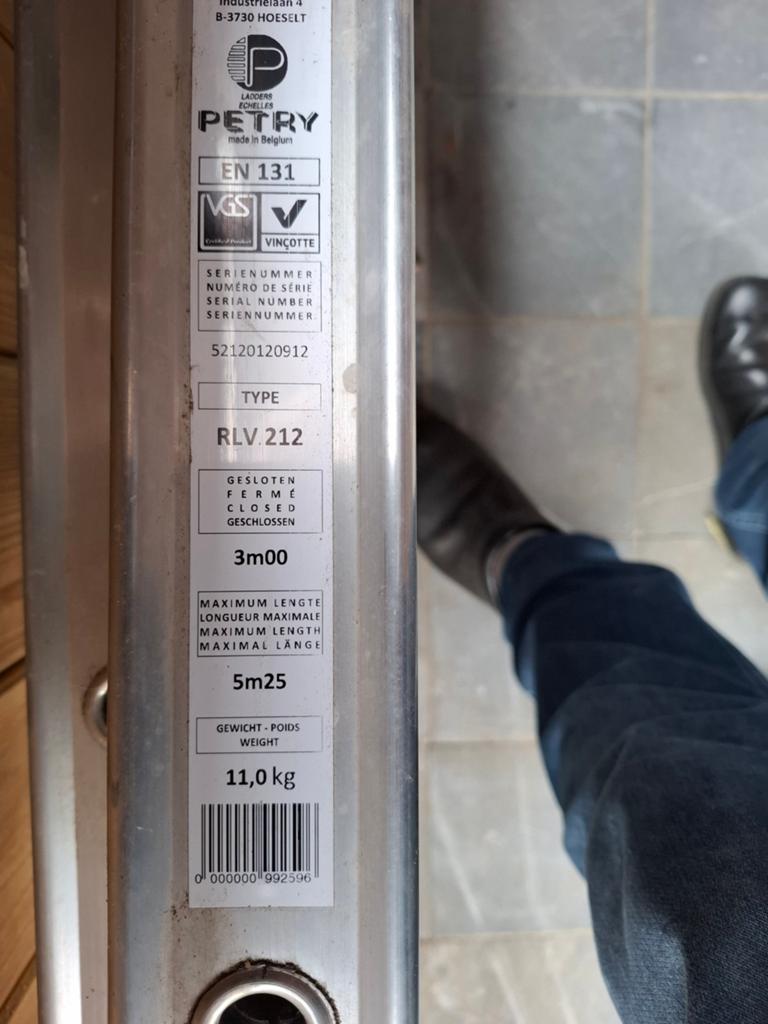 Al ladder, Ophalen, Ladder