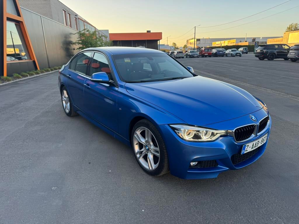 Bmw 3 F30 | 2.0diesel | Automaat | MPack | Lci | 80dkm | Led, Auto's, Automaat, Achterwielaandrijving, 4 cilinders, Blauw