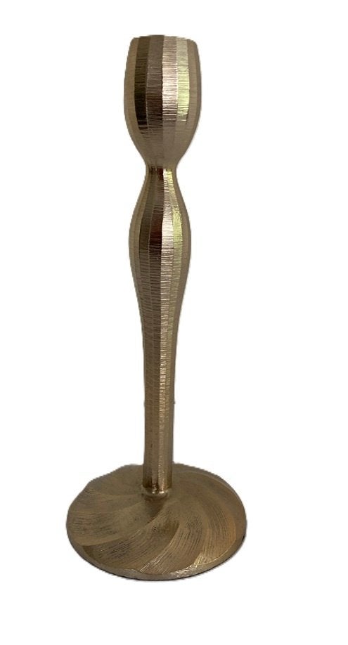 Riverdale – Kandelaar voor dinerkaarsen gold 26 cm, Neuf, Riverdale, Enlèvement ou Envoi, 26 cm