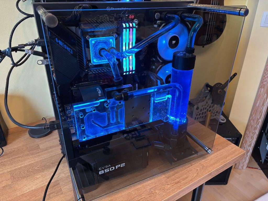 Gaming PC - Waterkoeling, i7 10700K, RTX 2080TI, Computers en Software, Ophalen, 32 GB, Virtual Reality, 512 GB