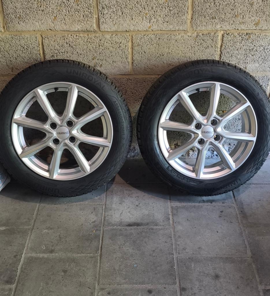 4 jantes Renault Clio 4 Break 1.5 dCi 90ch 195.55.R16, Enlèvement, 4 Saisons, Pneu(s)