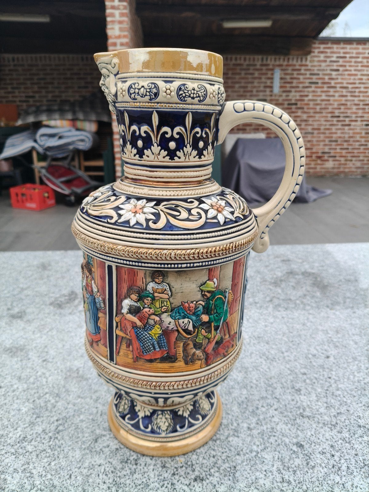 grote vaas antiek vintage retro, Ophalen