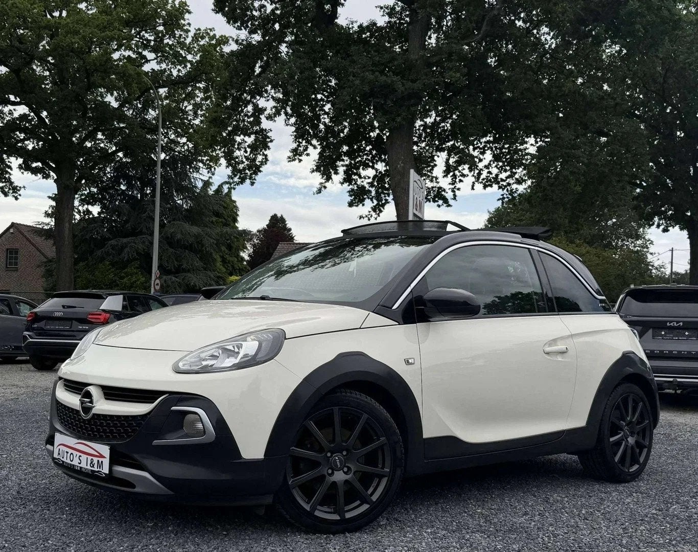 Opel ADAM Rocks 1.0 Turbo Open dak Airco Sensoren Garantie!, Auto's, ADAM, Gebruikt, Cabriolet, 116 pk