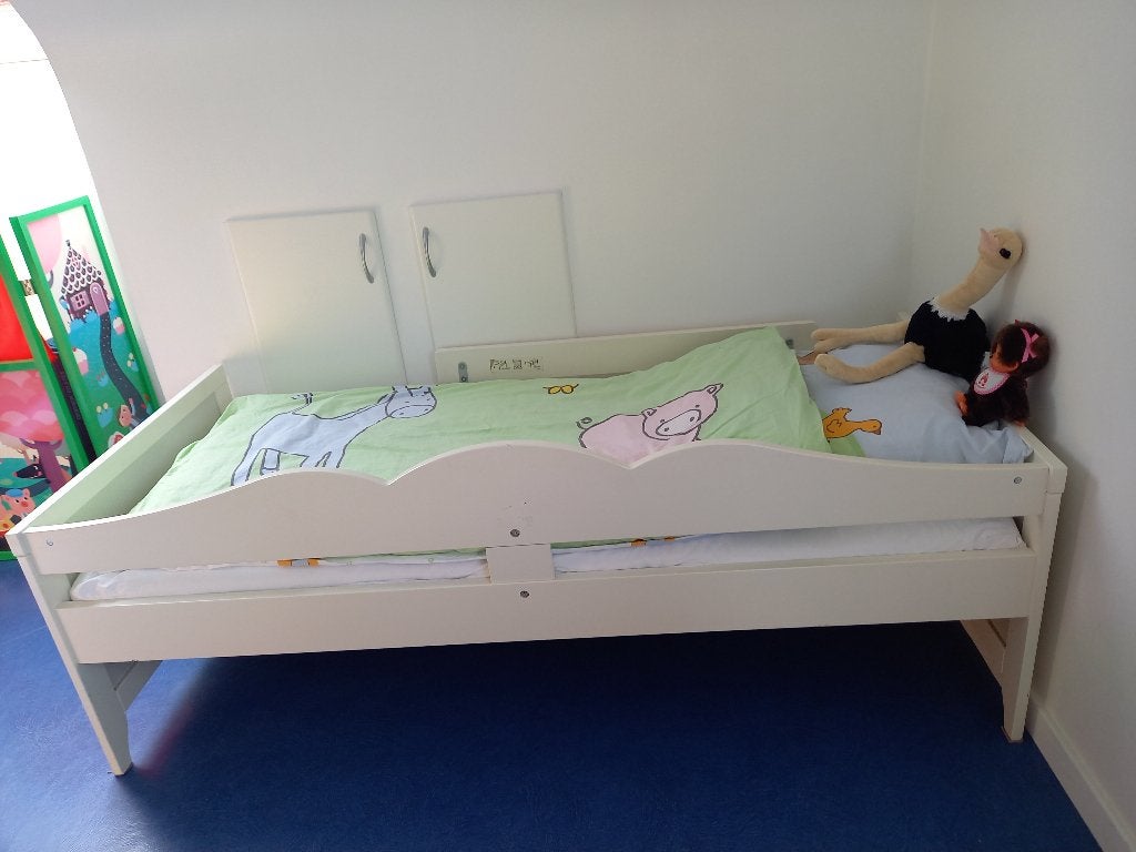 peuterbedje, Gebruikt, 70 tot 85 cm, 160 tot 180 cm, Ophalen
