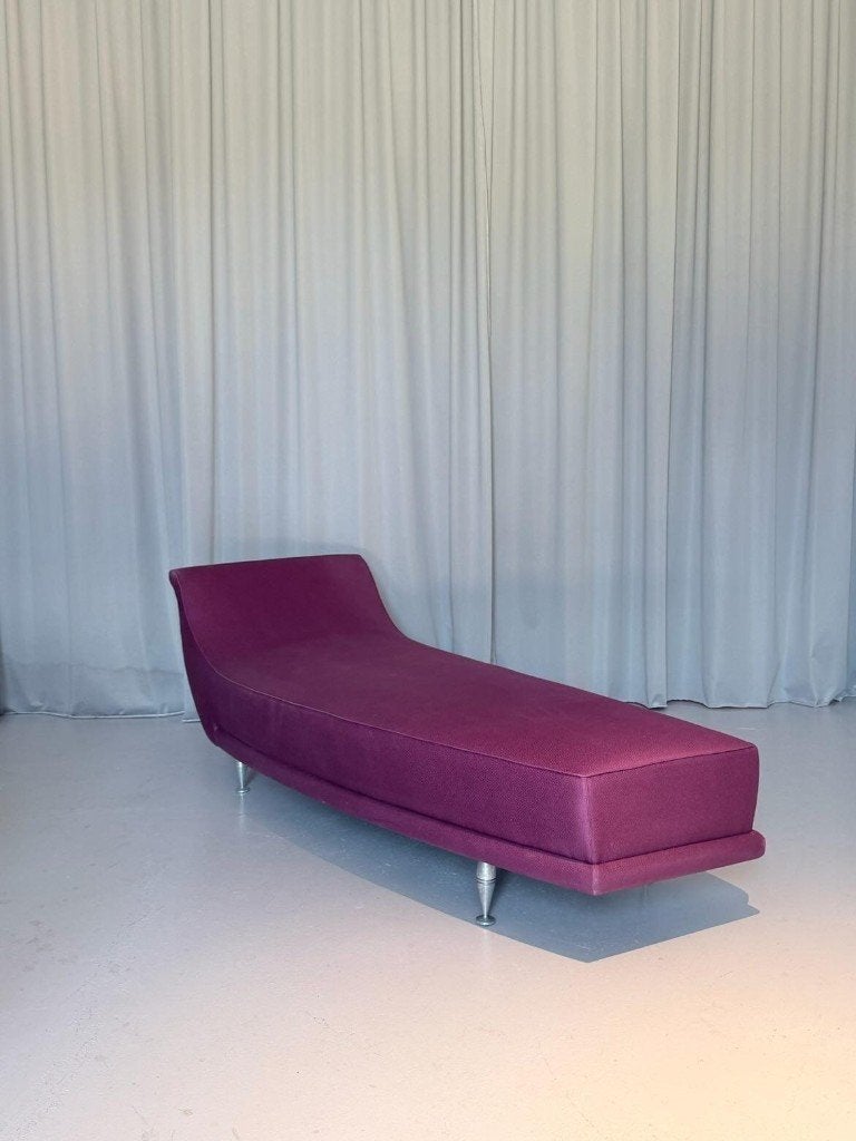 Chaiselongue design de Massimo Iosa Ghini pour Moroso, 1980s, Verzenden, Gebruikt, Stof