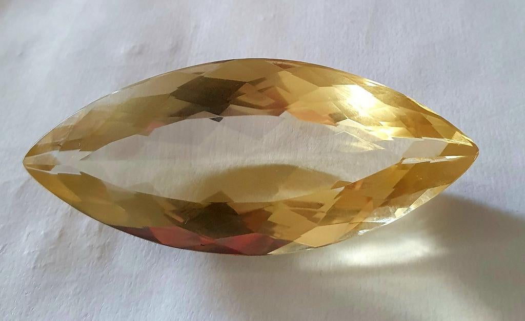 Citrine : 177,87 carats !, Collections, Minéraux & Fossiles, Enlèvement