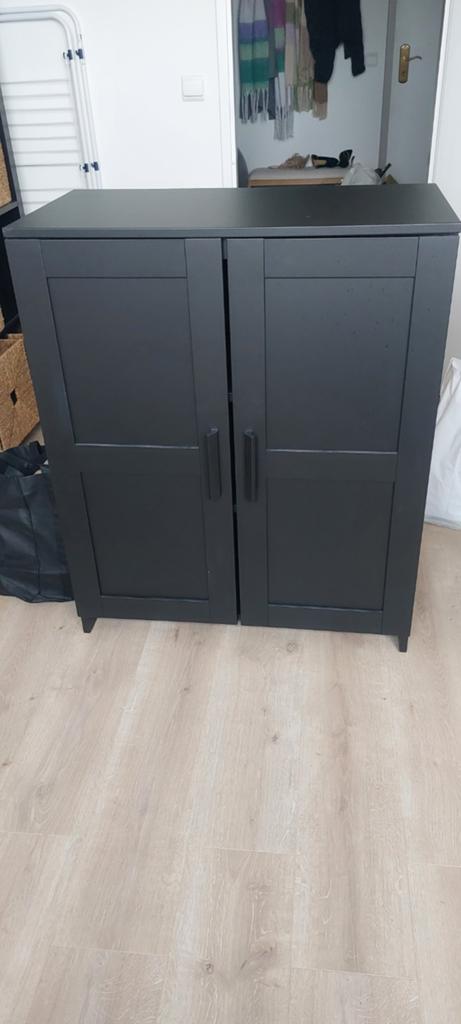Meuble de rangement noir ikea
