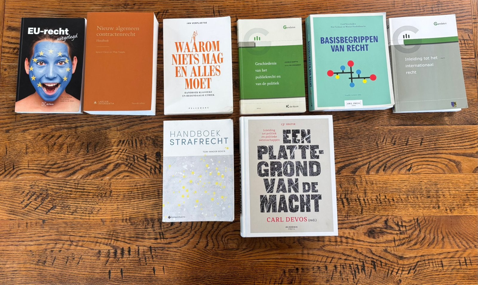 Bundel cursussen 1ste bachelor rechten Ugent, Boeken, Ophalen