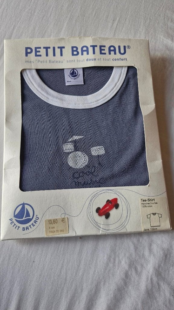 t104 petit Bateau hemd, Ophalen, Nacht- of Onderkleding, Nieuw, Petit bateau