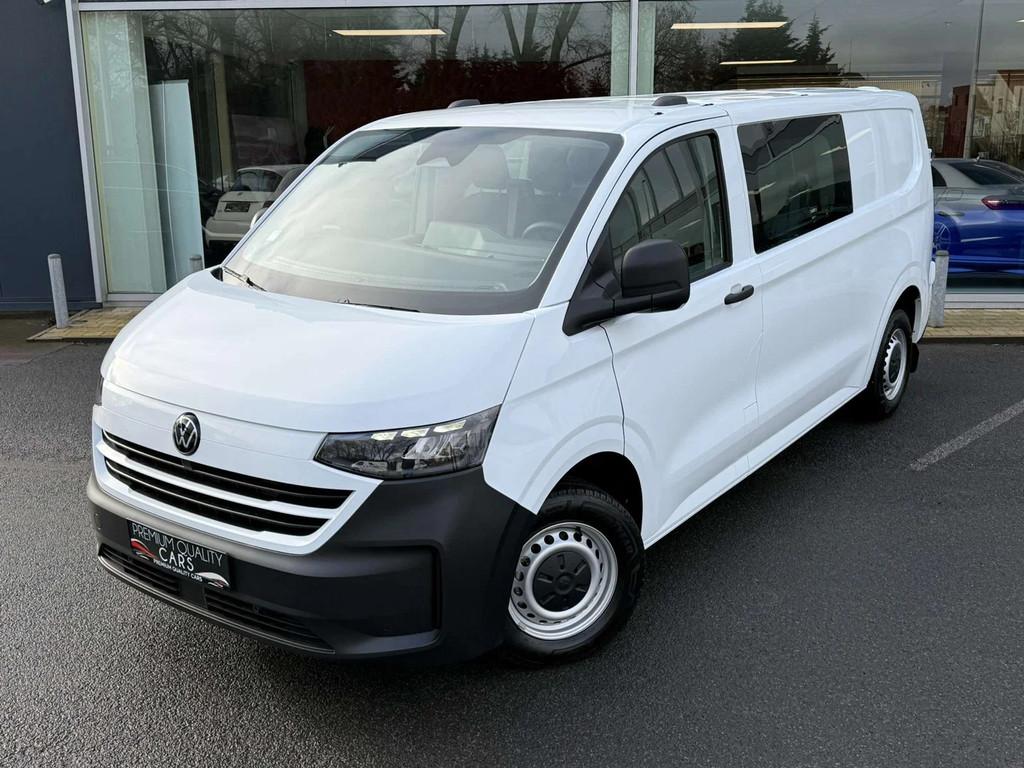 Volkswagen Transporter T7 DUBBELE CABINE / LED / CAMERA / CA, Autos, Camionnettes & Utilitaires, Entreprise, Achat, ABS, Airbags