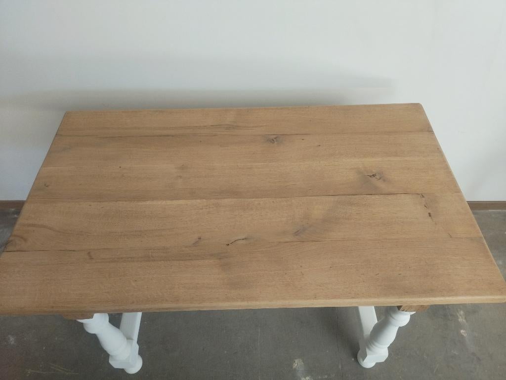 Table bois, Maison & Meubles, Tables | Tables à manger, 100 à 150 cm, Quatre personnes, Enlèvement, 50 à 100 cm