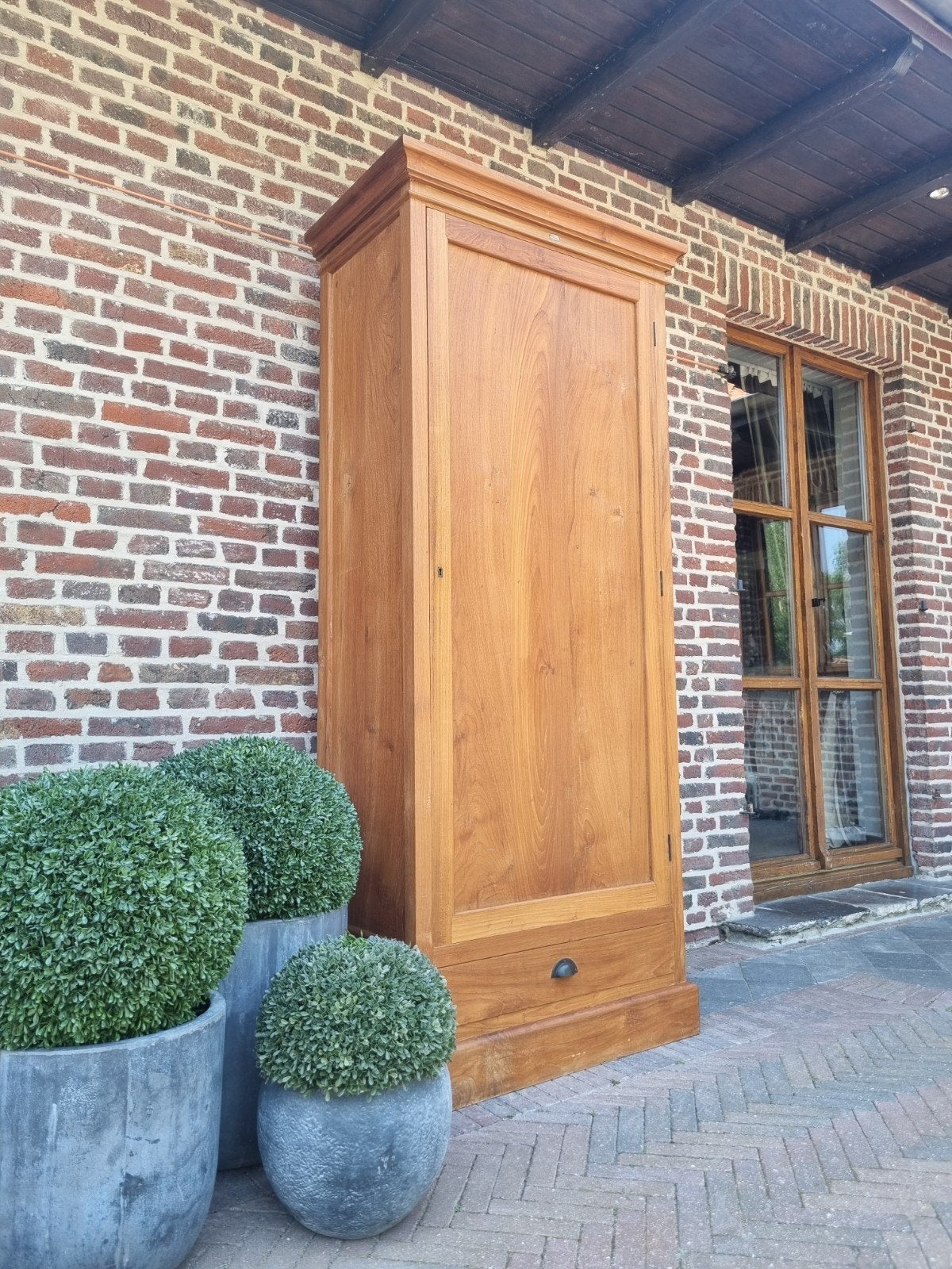 Armoire d'entrée/penderie en teck LIVRAISON GRATUITE