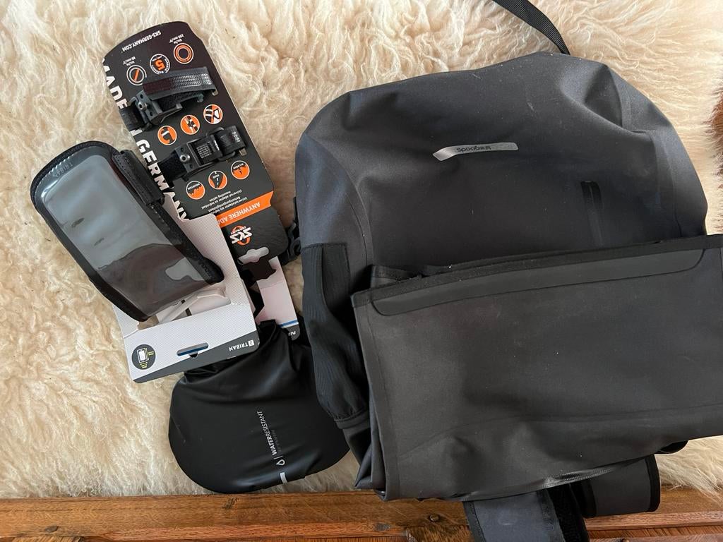 Fietstas + accessoires, Enlèvement, Comme neuf