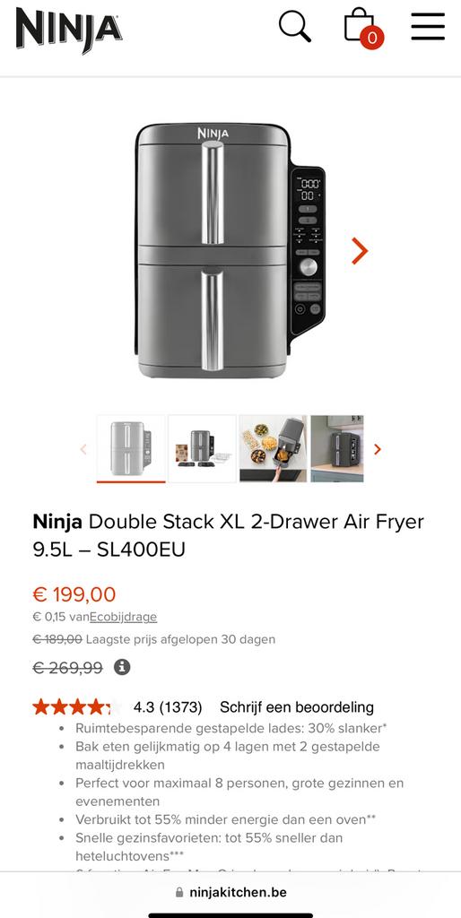 Ari Fryer Ninja, Enlèvement, Neuf