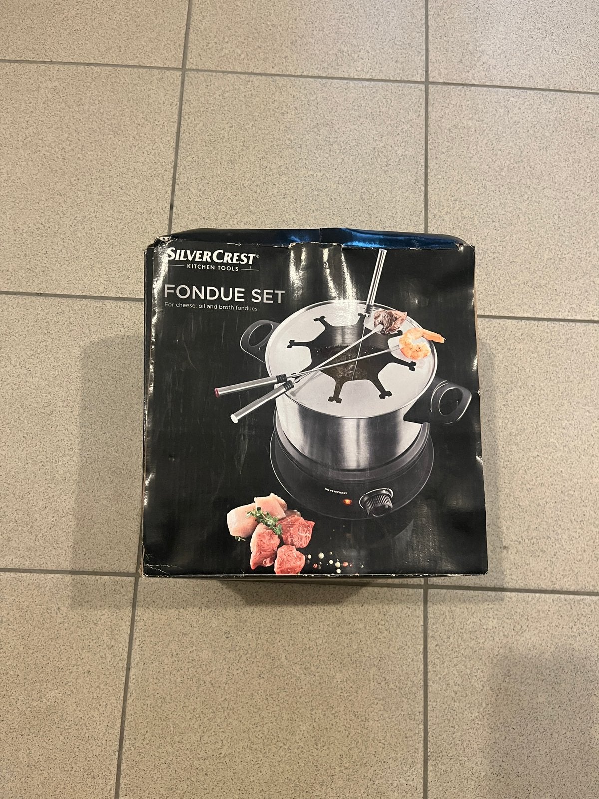 Fondue set NIEUW, Elektronische apparatuur, Ophalen of Verzenden, Zo goed als nieuw, Fondueset